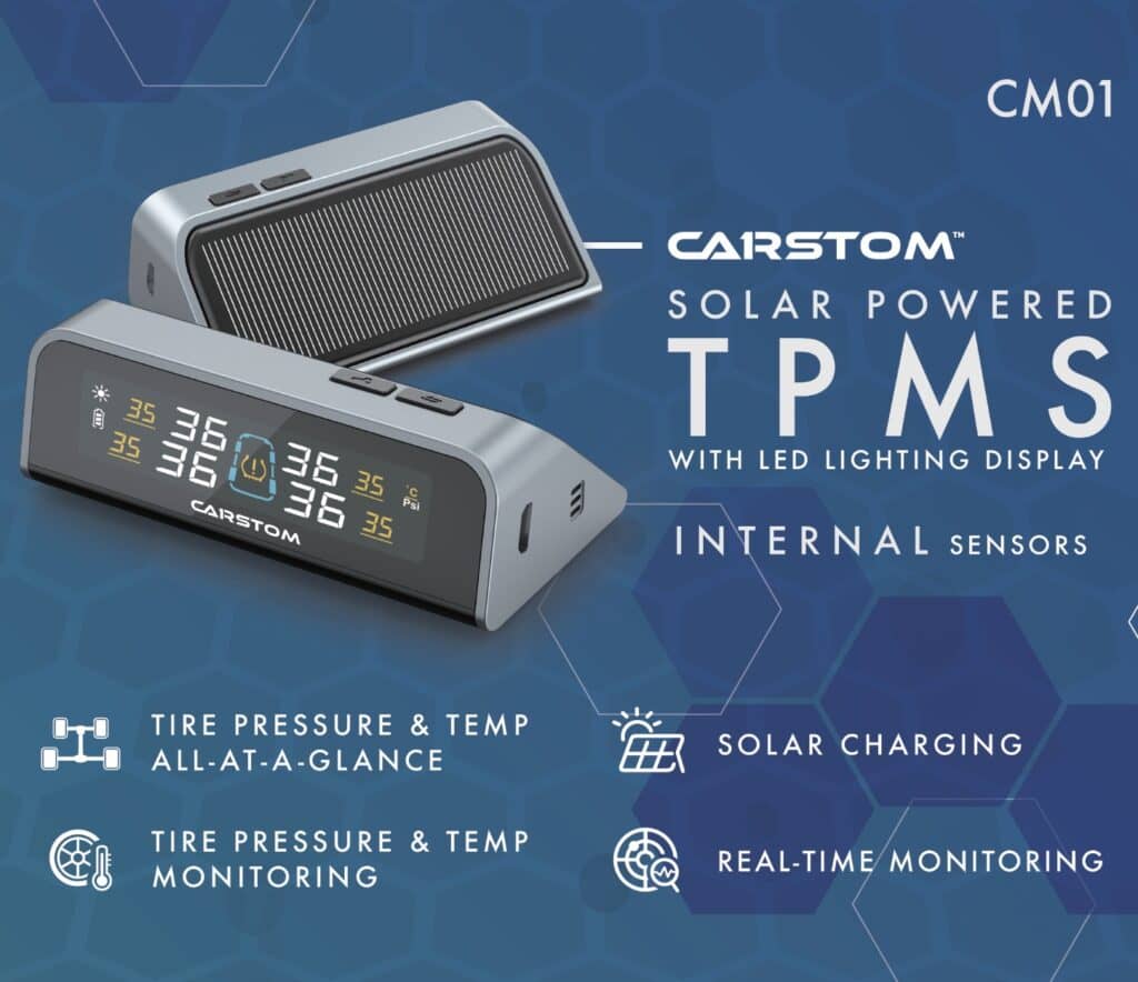 Cm01 CARSTOM Tyre Pressure Monitoring System TPMS CM01 Internal - Autoworld ...